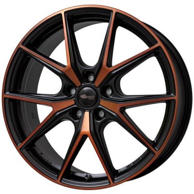 Brock B40 8x19 5X112 ET50 black orange matt – Zboží Mobilmania