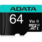 ADATA MicroSDXC 64 GB AUSDX64GUI3V30SA2-RA1 – Sleviste.cz