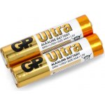 GP Ultra Alkaline AAA 2ks 1014102000 – Zboží Mobilmania