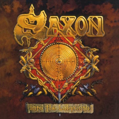 Saxon: Into the Labyrinth (Coloured Crystal Clear & Black Marbled Vinyl, Re-Issue) - Vinyl LP – Zboží Mobilmania