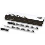 Montblanc Náplň do rolleru M 2 ks mystery black 128231 – Zboží Dáma