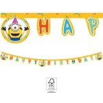 Amscan Banner Happy Birthday Mimoni – Zboží Dáma