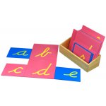 Montessori hmatová písmena psací písmo malé americká norma – Hledejceny.cz