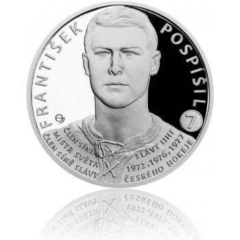 Česká mincovna Legendy čs. hokeje František Pospíšil proof 29 g