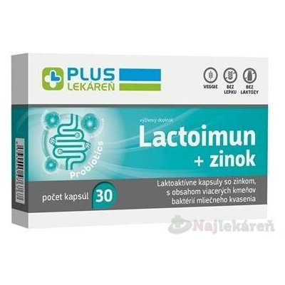 Plus Lékárna Lactoimun + zinek 30 kapslí – Hledejceny.cz