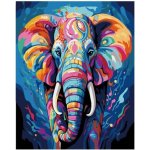 SMT Malování na černé plátno Slon 40 x 50 cm QUAK-004 – Hledejceny.cz