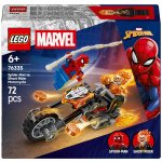 LEGO® Super Heroes 76335 Spider-Man vs. Ghost Rider na motorce – Zboží Živě