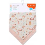 BabyOno Bavlněné slintáčky 2 ks Džungle – Zboží Dáma