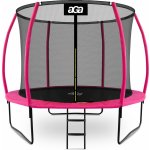 Aga SPORT EXCLUSIVE 305 cm růžová + ochranná síť + žebřík – Zboží Dáma