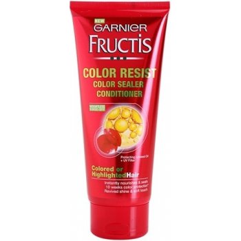 Garnier Fructis Color Resist vlasová péče pro ochranu barvy Color Sealer Conditioner 200 ml