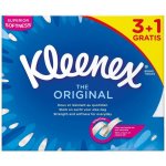 Kleenex Original papírové kapesníčky v krabičce 3-vrstvé 4 x 80 ks – Zbozi.Blesk.cz