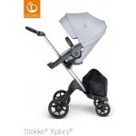 Stokke Podvozek Xplory Silver V6 Hnědá rukojeť