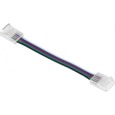 Ledshopik Nacvakávací propojovací konektor TSP pro SMD RGBW pásky 10mm IP20+IP65