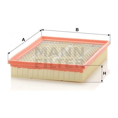 MANN FILTER Vzduchový filtr C 30 170 – Hledejceny.cz