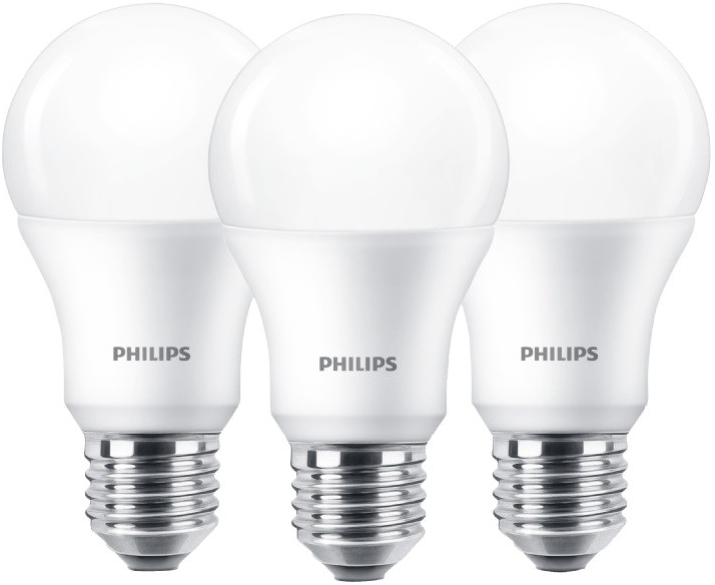 Philips LED žárovka E27 13W 2700K 230V A65 SET3ks P694920