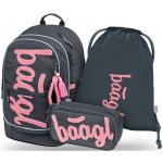 BAAGL SET 3 Core Logo růžový – Sleviste.cz