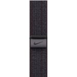 Apple Watch 45mm Nike sportovní provlékací řemínek černo-modrý MUJX3ZM/A – Zboží Živě
