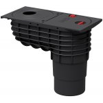 Likov Geiger s dolní výpustí suchý 125 x 110 mm černý – Sleviste.cz
