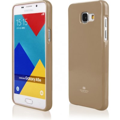 Pouzdro Mercury Jelly Samsung Galaxy A5 2016 Zlaté – Zboží Mobilmania