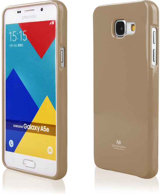 Pouzdro Mercury Jelly Samsung Galaxy A5 2016 Zlaté
