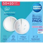 Canpol babies prodyšné ultraabsorpční 3D vložky do podprsenky 60 ks bílé – Hledejceny.cz