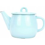 Novomoskovskaya posuda Smaltovaná konvice 1 l tyrkysová 00000-I270714 – Zboží Dáma