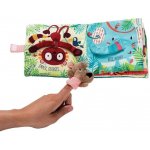 Lilliputiens Textilní knížka Medvěd Caesar s náprstkem 86863 – Sleviste.cz