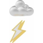 MTM set 2 odznaků Mrak & blesk – Hledejceny.cz