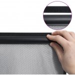 zahrada-XL dveřní síť proti hmyzu s 10dílným závěsem černá 240 x 240 cm – Sleviste.cz