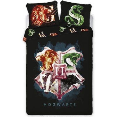 Faro povlečení Harry Potter black Bavlna 140x200 70x90 – Zboží Dáma