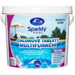 Sparkly POOL Chlorové tablety 5v1 multifunkční Maxi 5 kg – HobbyKompas.cz