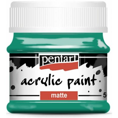 Pentart akrylová barva 50 ml tyrkysová matná BARP518350-837 – Hledejceny.cz