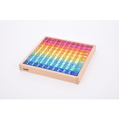 Tickit Barevné křišťálové kostky se zrcadlovým podnosem – Zboží Dáma