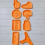 Sada vykrajovátek - Basketball Velikost: 8-10 cm – Hledejceny.cz