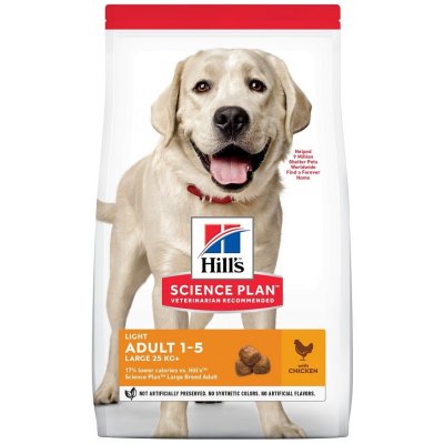 Hill’s Science Plan Adult Light Large Breed 18 kg