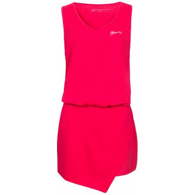 Alpine Pro šaty Yavara 2 LSKL095 tmavě růžová – Zboží Mobilmania