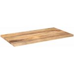 Omaxi 102545 Stolní deska 110 x 50 x 3,8 cm obdélníková mangovníkové dřevo – Zboží Dáma