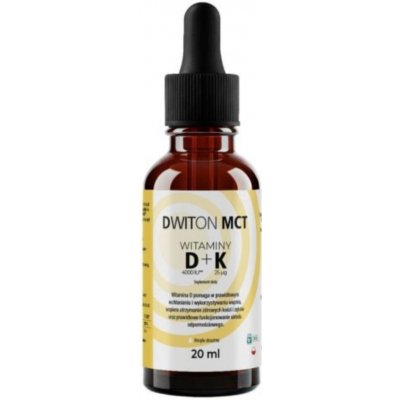 EkoToTu Dwiton MCT D3 4000 IU + K2 25 mcg 20 ml – Hledejceny.cz