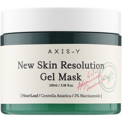 AXIS-Y New Skin Resolution Gel Mask Osvěžující a hydratační gelová maska 100 ml – Hledejceny.cz