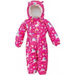 Overal dívčí s kožíškem Pidilidi PD růžová – Zboží Dáma