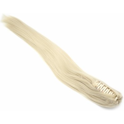 Clip in culík se skřipcem rovný 60cm platina – Zboží Dáma