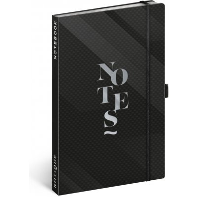 NOTIQUE Notes Elegantní linkovaný 13 x 21 cm – Zboží Živě
