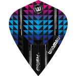Winmau Prism Alpha Black, Blue & Purple Kite – Zboží Mobilmania