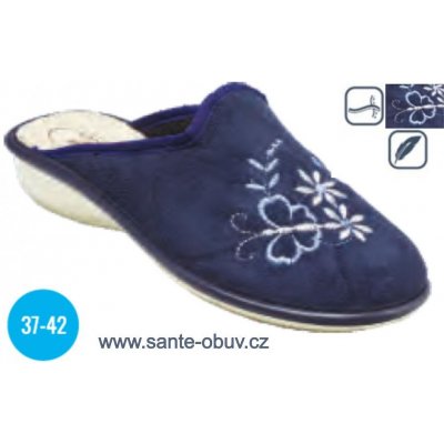 Santé LX/514 domácí obuv papuče blu