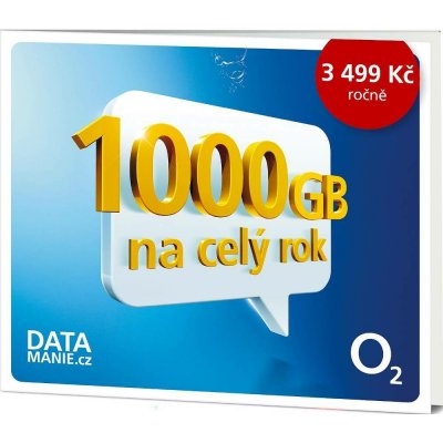O2 Roční datové připojení 1TB SMALLPGO.0GP1T60 – Hledejceny.cz