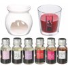 Atmosphera Sada aroma lampa + svíčka + éterický olej 6 x 10 ml