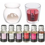 Atmosphera Sada aroma lampa + svíčka + éterický olej 6 x 10 ml – Zboží Dáma