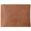 Peněženka FIXED Wallet Kožená peněženka z pravé hovězí kůže hnědá