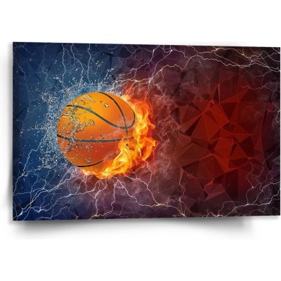 Sablio Obraz Basketbalový míč - 120x80 cm – Hledejceny.cz