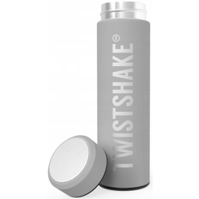 Twistshake Termoska na pití 420 ml šedá